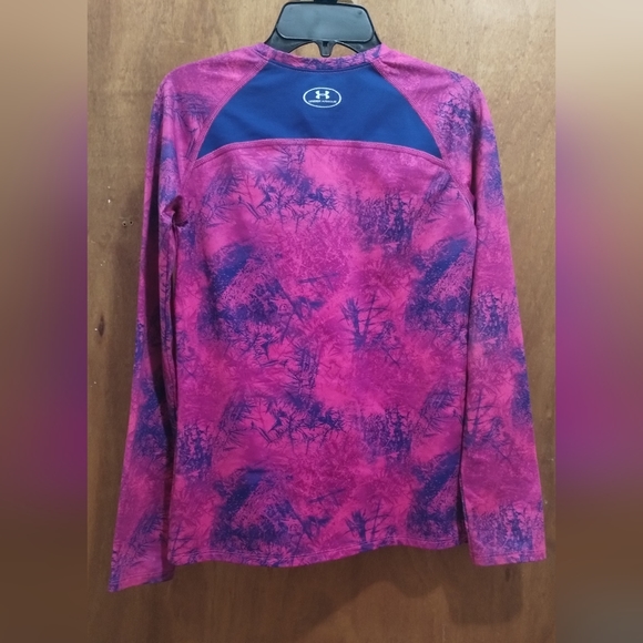 Under Armour Cold Gear ATHLETIC Long Sleeve Shirt YLG - Picture 4 of 12